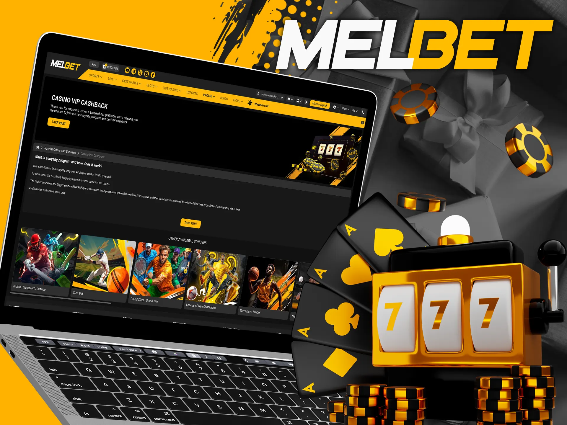 Get VIP cashback on your bets with Melbet bonus.