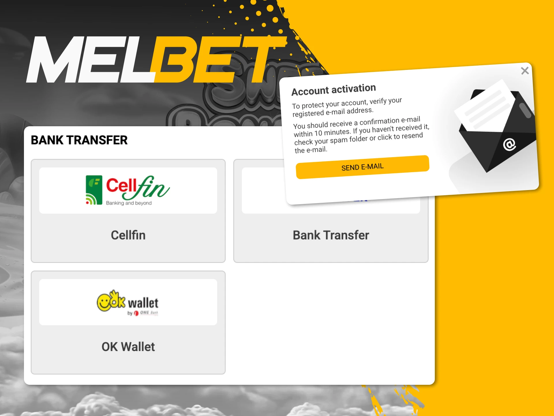 Play Sweet Bonanza with free spins at Melbet online casino.